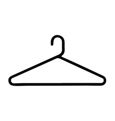 Clothing Hanger Silhouette Art