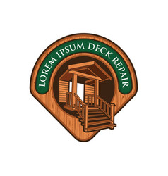 Deck Repair Logo Design