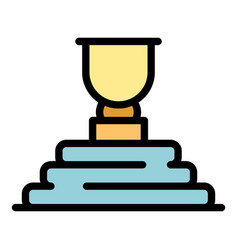 Human Resources Cup Icon Flat