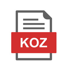 Koz File Document Icon