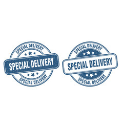 Special Delivery Stamp Delivery Label