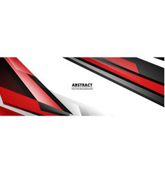 Abstract Sport Background With Red Black