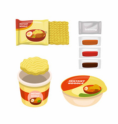 Instant Noodle Cup Collection Set