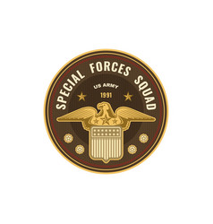 Us Military Chevron Special Forces Squad Icon