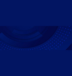 Modern Abstract Dark Navy Blue Banner Background