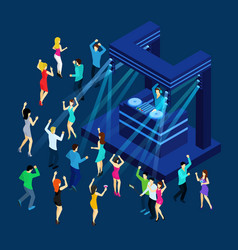 Dancing People Isometric