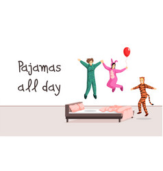 Pajamas All Day Banner Template