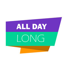 Tag All Day Long Promo Text