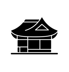 Hanok Black Glyph Icon