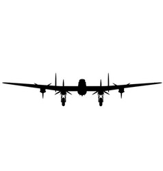 Avro Lancaster I Front Elevation