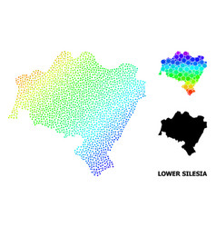 Spectrum Pixelated Map Lower Silesia