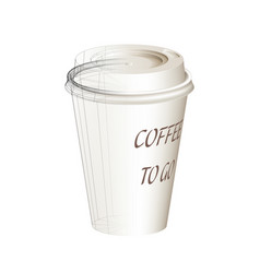 Disposable Plastic Coffee Cup