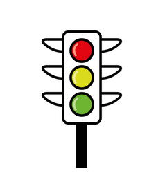 A Shiny Traffic Light Icon