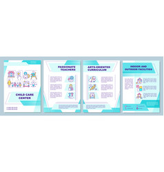 Child Care Center Brochure Template