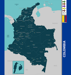 Map Of Colombia