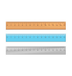 School Wooden Plastic Ruler With Centimeter Scale