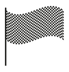 Checkered Chequered Waving Wavy Racing Flag