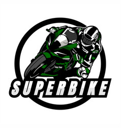 Superbike Concept Design Logo Icon