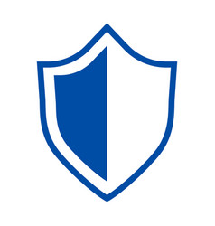 Blue Shield Icon Or Defense Or Security