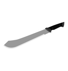 Machete Isolated On White Background