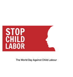 World Day Against Child Labor Concept Template