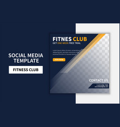 Creative Gym And Fitness Social Media Post