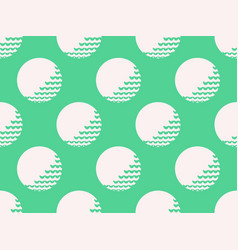 Golf Ball Seamless Pattern Ball On A Green