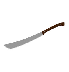 Machete Isolated On White Background