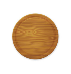 Round Wood Plate For Pizza Kitchen Cutting Board