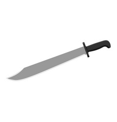 Machete Isolated On White Background