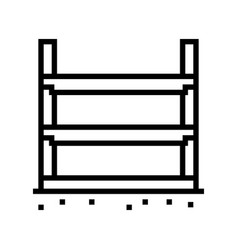 Rcc Beam Building Structure Line Icon