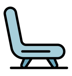 Hospital Armchair Icon Color Outline