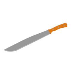 Machete Isolated On White Background