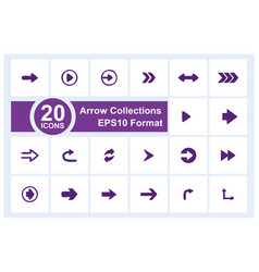 20 Arrow Symbol Icon Collection Of Arrow Symbols