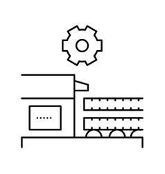 Fiberglass Reinforcement Line Icon