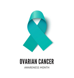 Ovarian Cancer Awareness Ribbon