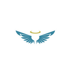 Angel Wings Icon Logo Design