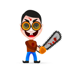 Killer Wielding A Chainsaw