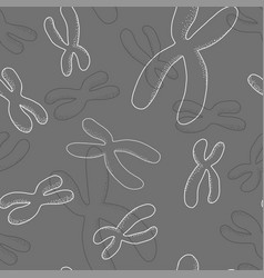 Seamless Pattern With X Chromosomes