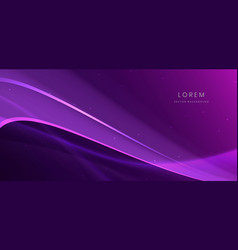 Abstract Dark Purple Background With Line