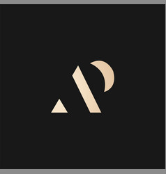 Ap Logo Design Template