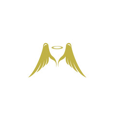 Angel Wings Icon Logo Design