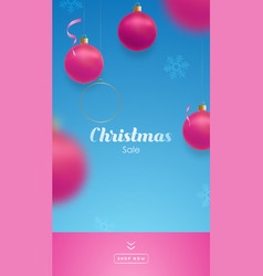 Christmas Fashion Sale Banner Template