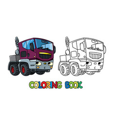 Hauler Funny Small Truck Or Tractor Coloring Book