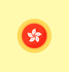 Hong Kong - Circular Flag