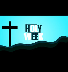 Radial Background Holy Week 2024 Amazind Text