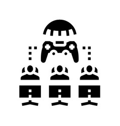 Multiplayer Games Game Development Glyph Icon