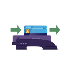 Showing How To Pay By Plastic Card