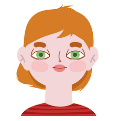 Girl Character Icon