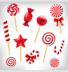 Candy set icons Royalty Free Vector Image - VectorStock